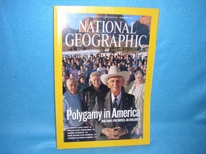 National Geographic February 2010: Polygamy in American 1 Man,5 Wives, 46 Kids - Picture 1 of 2