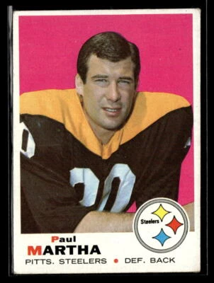 1969 Topps #224 Paul Martha VG/G - Image 1 of 2