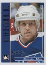 2006-07 In the Game-Used International Ice Signature Series Brian Leetch #82 HOF