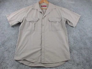 Jarvis Walker Shirt Small Fishing Mens Brown Collared Casual ButtonUp Chest 90cm - Picture 1 of 12