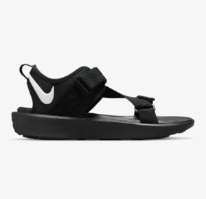 Nike Vista Sandals Mens Size 13 Black White NEW DJ6606-001 - Picture 1 of 12