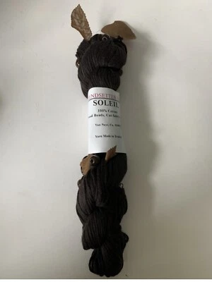 Trendsetter Hilo Marrón - Hojas Semi Cizalladas Cuentas Marrón 100% Algodón NUEVO Foto 1 de 4