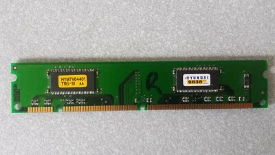 32 MB SD-RAM PC-66,  Hyundai HYM7V64401 TRG-10 - Image 1 of 2