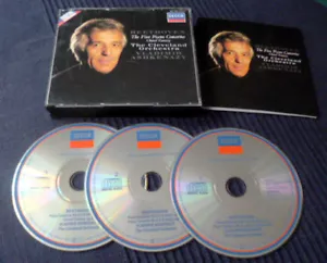 3xCD Beethoven Vladimir Ashkenazy The Five Piano Concertos Cleveland Orch DECCA - Bild 1 von 3