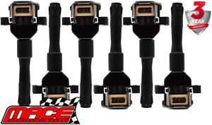 6 X MACE STANDARD REPLACEMENT IGNITION COIL FOR BMW 5 SERIES 520I M50B20 2.0L I6 - Picture 1 of 1