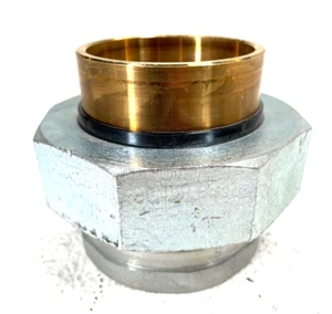 Dielectric Insulating Union 2" FIP Female Iron Pipe Thread x CTS Solder Joint - Picture 1 of 14