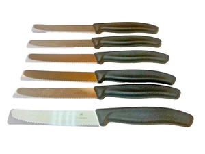 Victorinox 6 Stück Tafelmesser - Tomatenmesser Swiss Classic mit Wellenschliff - Bild 1 von 5