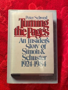 Turning the Pages by Peter Schwed (1984, Hardcover) - Picture 1 of 1