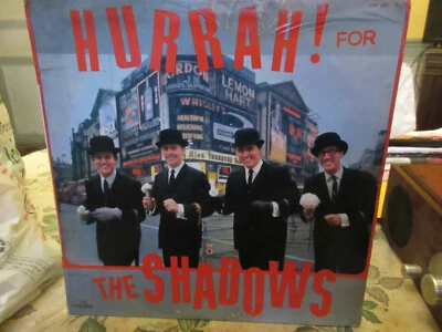 VINYLE 33T HURRA FOR THE SHADOWS (COLUMBIA  FPX 240 Pressage français) - Photo 1/4