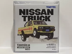 Tomica Limited Vintage Neo Tomytec LV-N321a Nissan Truck 4X4 King Cab North - Picture 1 of 3