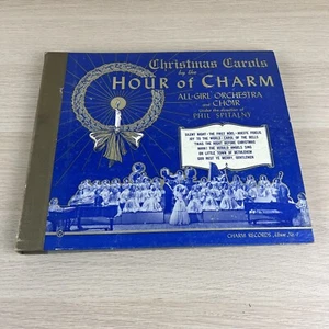 Christmas Carols by the Hour of Charm Charm Records Set #1 Phil Spitalny - Picture 1 of 8