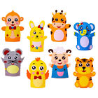  8 Pcs Animal Toy Hand Puppets for Kids Children DIY Delicate