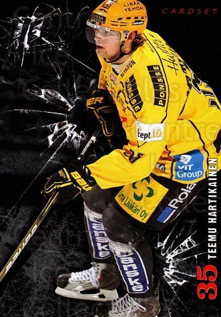 2010-11 Finnish Cardset Heavy Hitters #12 Teemu Hartikainen - Image 1 of 1