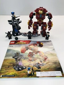 Lego Avengers Infinity War: The Hulkbuster Smash-up Complete W/book 76104 - Picture 1 of 21