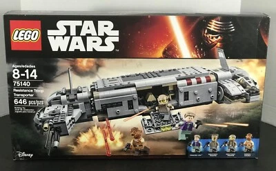 LEGO Star Wars RESISTANCE TROOP TRANSPORTER 75140 Leia SEALED *Box Damage* NEW - Image 1 of 4