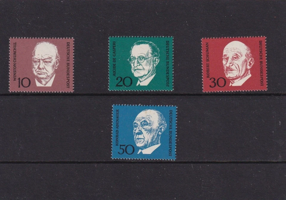 LI02 Germany 1968 The Memorial Edition of Konrad Adenauer Stockcard - Image 1 of 1