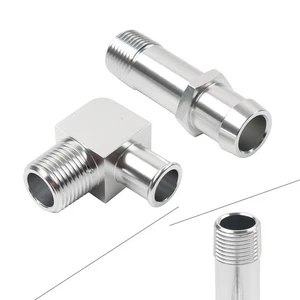 Heater Hose Fitting 3/4" Water Pump 5/8" Intake For Chevy Camaro Impala Malibu - Picture 1 of 11