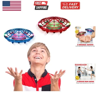 Scoot Duo Hand Operated Drone for Kids or Adults - 2pk Hands Free Motion Sens... - Image 1 of 4