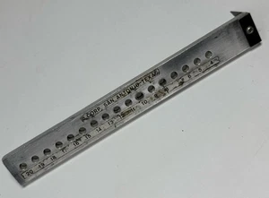 Uhrmacher Absteckdraht Zugplatte Werkzeug Vintage Stahl Selten Schmuckmacher - Bild 1 von 9