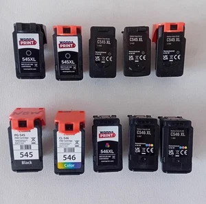 CANON LEERE TINTENPATRONEN PG 545 SCHWARZ CL 546 FARBE X 10 - Bild 1 von 1