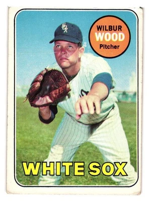 1969 Topps - #123 Wilbur Wood Foto 1 de 2