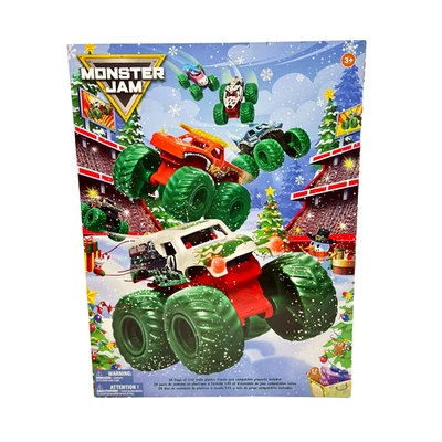 Monster Jam 2025 Advent Calendar 1:72 Scale HTF Limited Holiday Christmas - Image 1 of 4