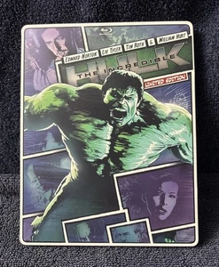 The Incredible Hulk 2008 Blu-ray SteelBook Combo Pack No DVD See Pictures - Bild 1 von 4