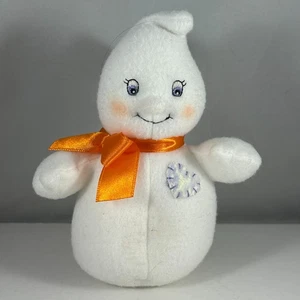 Hallmark’s 6" Squeeze Me Ghost Peluche Naranja Cinta Bordada Corazón - Halloween - Imagen 1 de 11