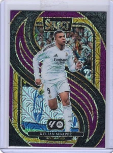 2024-25 Panini Select La Liga KYLIAN MBAPPE Purple Mojo Prizm Mezzanine SP #111 - Picture 1 of 2