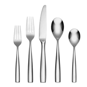 Silversmiths Linden 20-Piece Flatware Set, Service for 4, Silver - Picture 1 of 4