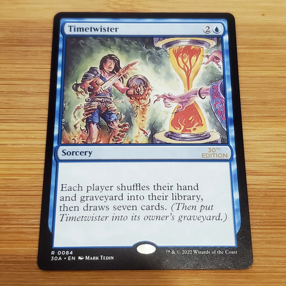 1x Timetwister, 30th Anniversary Edition 30A, Magic the Gathering MTG NM - Image 1 of 4