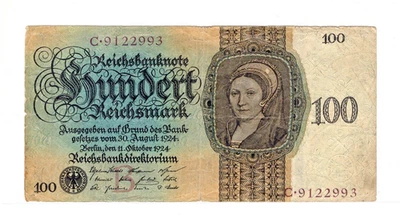 Germany 11. 10. 1924. 100 Reichsmark. P-178 - Image 1 of 2