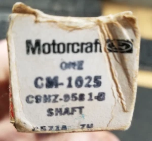 OEM Ford C9HZ-9581-B Motorcraft CM-1025 Carb Butterfly Shaft - Bild 1 von 14