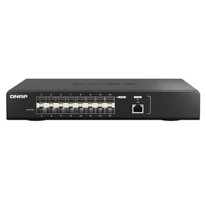 QNAP QSW-M5216-1T network switch Managed L2 Black - Photo 1/1
