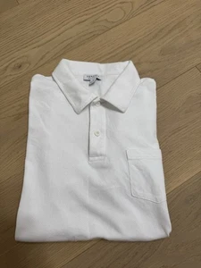 Sunspel Riviera Poloshirt Kurzarm Struktur Knopf James Bond Gr. M - Bild 1 von 15
