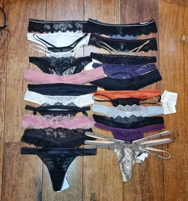 LA PERLA 24 piezas ¡OFERTA! Paquete de bragas raras talla 3/medianas nuevas con etiquetas  Foto 1 de 4