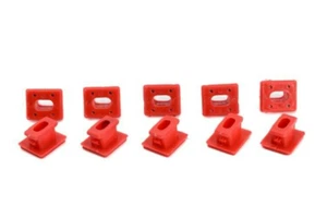 10x Armaturenbrett Dashboard Zierleiste Befestigung Clips BMW E46 E65 E66 E83 X3 - Bild 1 von 4