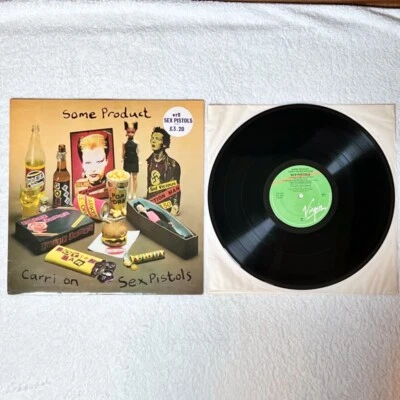 Some Produkt: Carri On Sex Pistols 1992 Vinyl LP Record New Wave Punk Rock Japan - Bild 1 von 4