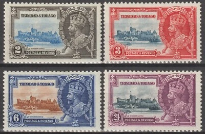 EDSROOM-20179 Trinidad & Tobago 43-46 H 1935 Complete Silver Jubilee CV$14.05 - Image 1 of 2