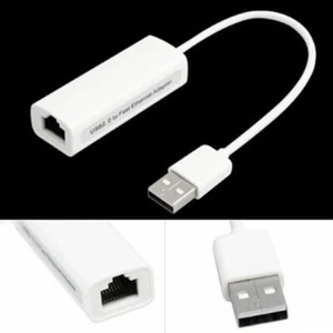 USB2.0 to Lan Ethernet RJ45 External Network Adapter Cable Card Laptop Effective - Picture 1 of 5