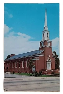 Postcard First Methodist Church Gastonia North Carolina USA Posted 1985 A2 - Picture 1 of 3