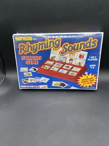 Play Trays Rhyming Sounds Sorting Game - Made in USA Sealed - Picture 1 of 8