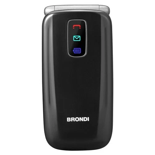 BRONDI AMICO LEALE (NERO) TELEFONO CELLULARE SENIOR