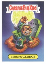 2019 Garbage Pail Kids Revenge of Oh The Horror-ible! #HP-6a Gorging George