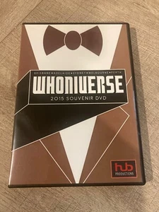 Whoniverse 2015 Souvenir Dvd NM - Picture 1 of 4