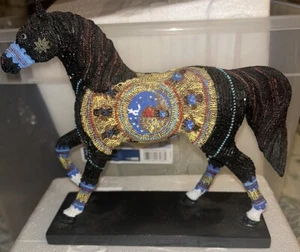 The Trail of the Painted Ponies Horse Navajo Black Beauty #12254 Figurine 2007 - Picture 1 of 6