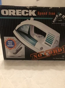 ORECK Cordless With Swivel Base Iron Model TX850 NEW In Box Manufacturer Sealed - Picture 1 of 9