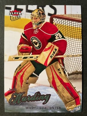 Josh HARDING 2008-09 Fleer Ultra Hockey #168 Minnesota Wild - Image 1 of 2