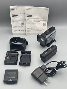 SONY HDR-AS50 Full HD Action Cam + Housing ZEISS RM-LVR3 Live Screen Watch - Picture 1 of 16
