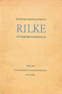 Rilke-Interpretationen, Werner Kohlschmidt 1948 - Bild 1 von 1